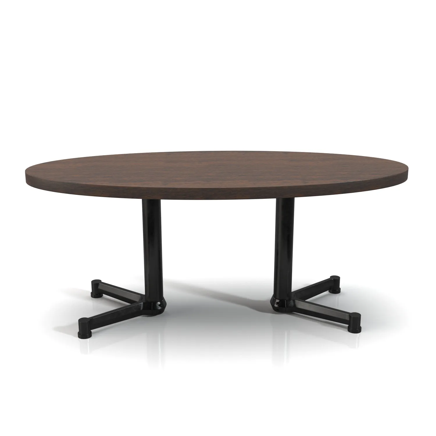 Ellipse Coffee Table PBR 3D Model_04